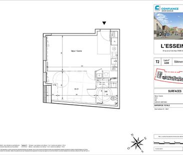 Appartement Ormoy 2 pièces 41.30 m2 - Photo 4