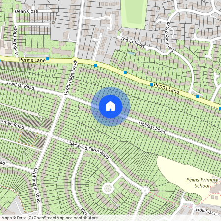 Holifast Road, Sutton Coldfield B72