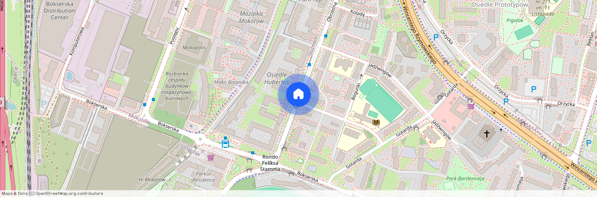 ul. Obrzeżna, Służewiec, Mokotów, Warszawa, mazowieckie