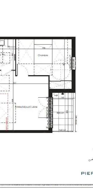 Appartement à louer 2 pièces 41.66m² - Photo 2