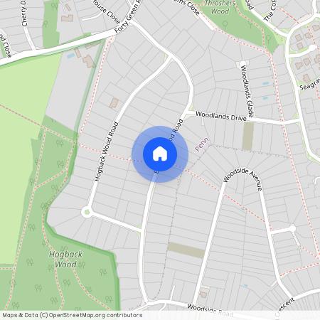 Eghams Wood Road Knotty Green HP9