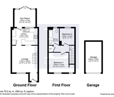2 bedroom house to rent Akister Close, Buckingham, MK18 - Photo 3