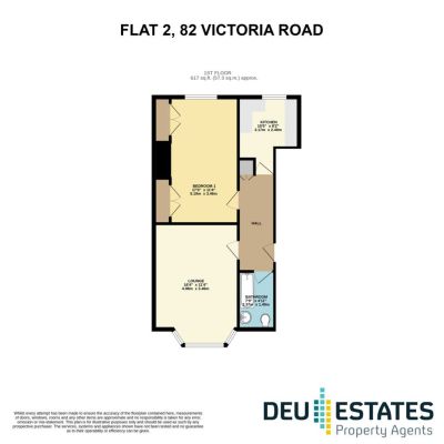 1 bedroom Flat in Victoria Road, Leeds - Photo 1