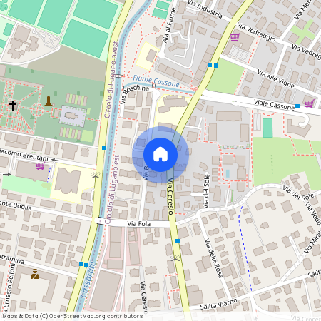 Via Ceresio 21, 6963 Canton Ticino, Pregassona