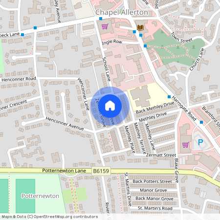 Methley Grove, Chapel Allerton, Leeds, West Yorkshire, LS7