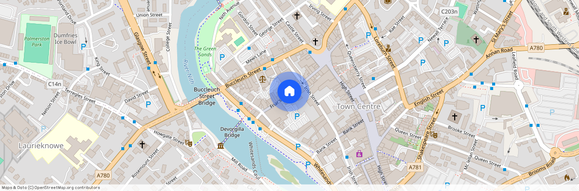 Flat 2, Warwick House, Friars Vennel, Dumfries, Dumfries And Galloway. DG1 2RL