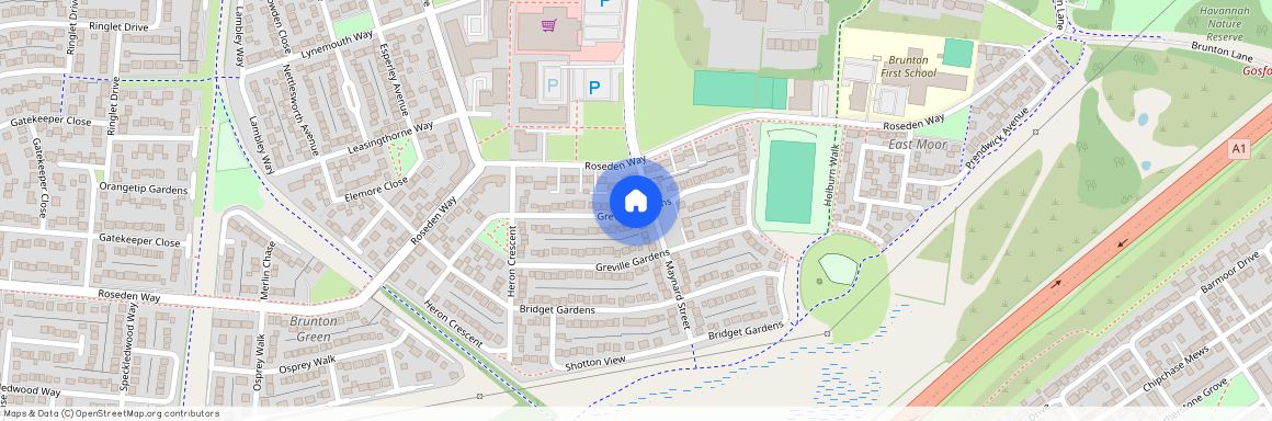 Greville Gardens, Great Park, Newcastle Upon Tyne