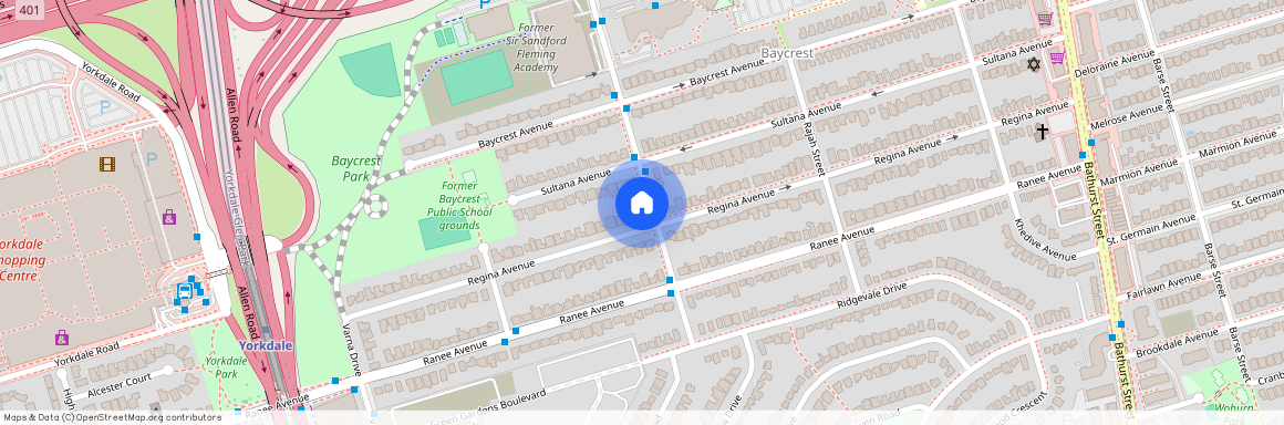 116 Regina Avenue, Basement, Toronto, ON M6A 1R7