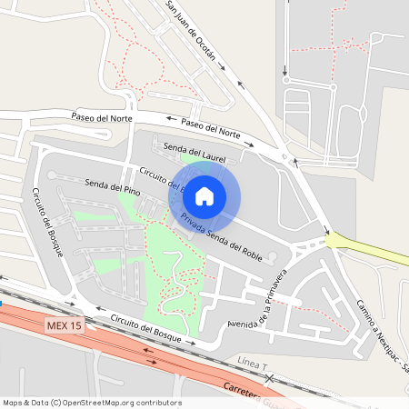 Circuito del Bosque, Bosques Vallarta, San Juan de Ocotán, Zapopan, Región Centro, Jalisco, 45222, México