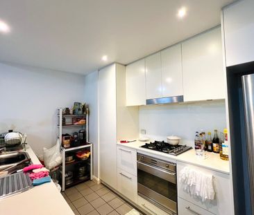 Upgraded Timber Floor Throughout The Living and Bedrooms | Spacious | Huge Open Balcony | Double Balconies | Quiet | UNFURNISHED - Photo 5