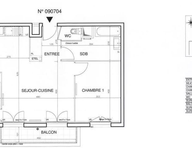 location Appartement T3 DE 59.4m² À BOBIGNY - Photo 1