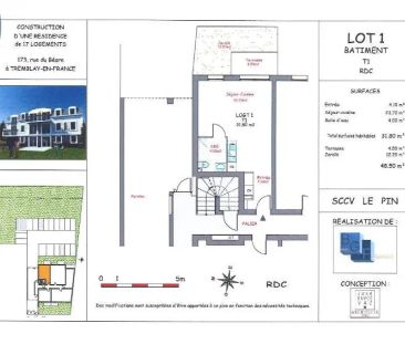 Appartement à louer 1 pièce 31.8m² - Photo 1