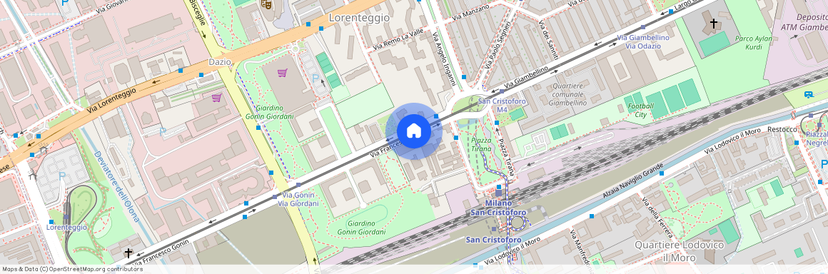 Via Francesco Gonin 9 Lorenteggio-Giambellino Bande Nere, Inganni, Lorenteggio Milano