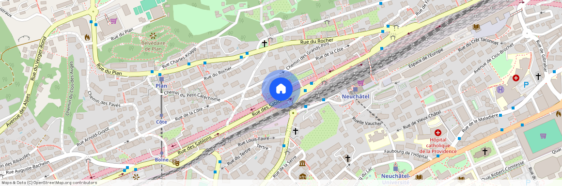 Rue des Sablons 43, 2000 Neuchâtel