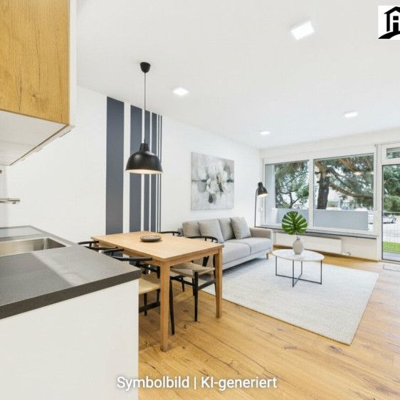 Wunderschön renovierte 3-Zimmer-Balkonwohnung nahe dem Stadtzentrum zu vermieten! - Photo 1