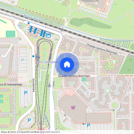 os. Stefana Batorego, Piątkowo, Stare Miasto, Poznań, wielkopolskie