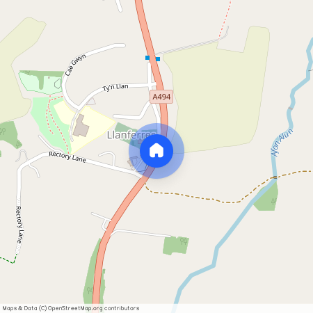 Ruthin Road, Llanferres, Llanferres, Flintshire, CH7