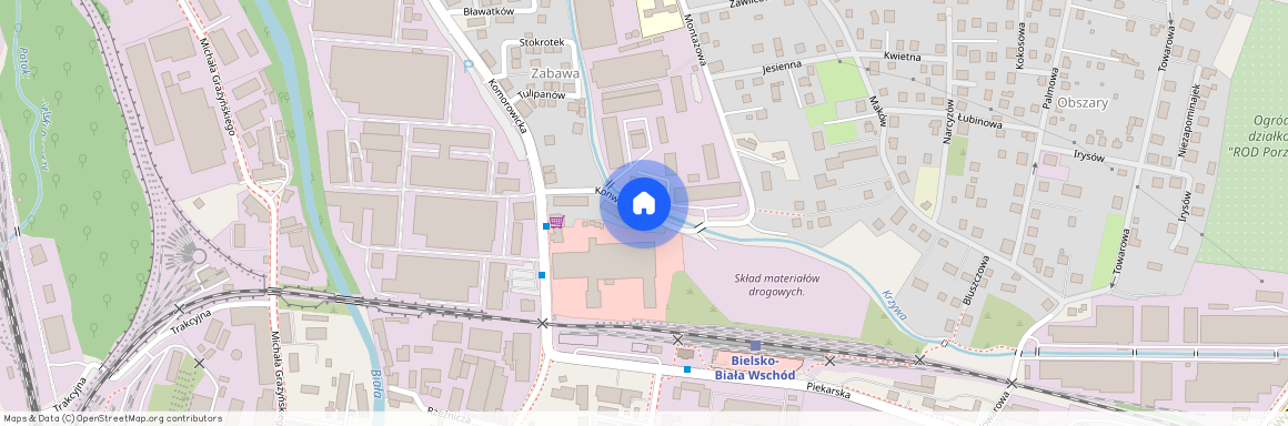 ul. Konwaliowa, Biała Północ, Bielsko-Biała, śląskie