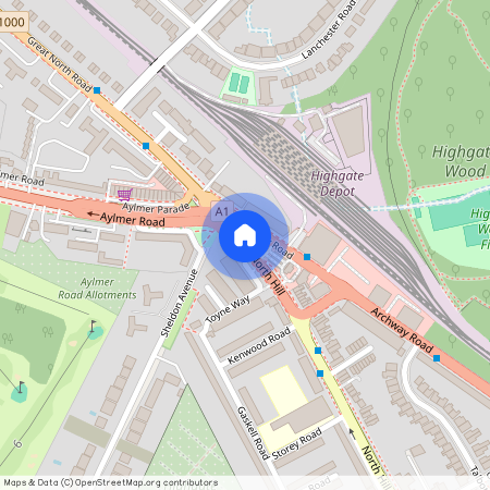 North Hill, Highgate, N6, London