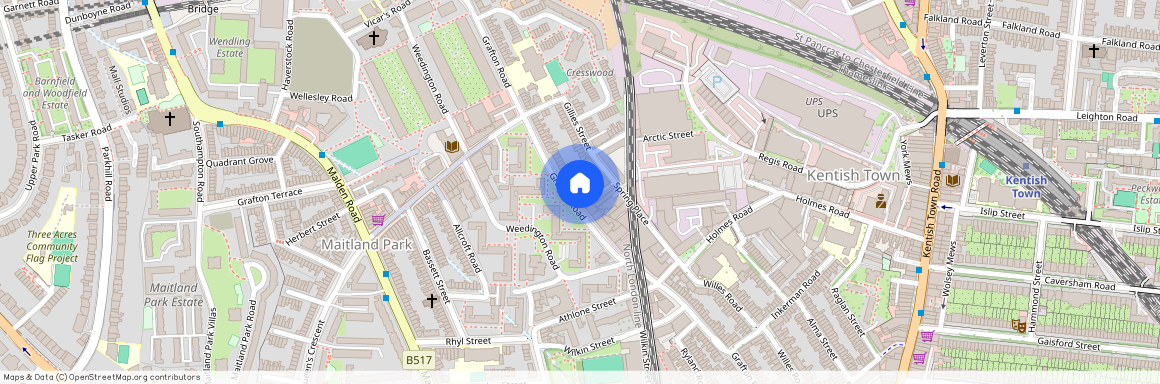 Grafton Road, Kentish Town, London