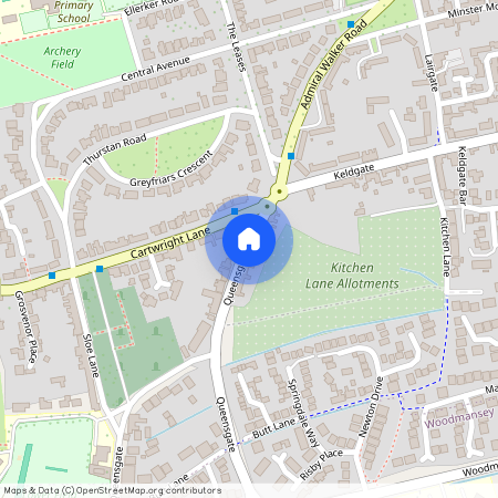 Queensgate, East Riding of Yorkshire, UK, HU17 8NN, Beverley
