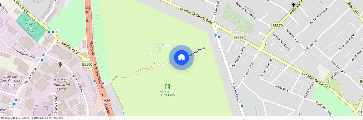 Dimsdale Hall Drive, Dimsdale, Newcastle-under-Lyme, ST5