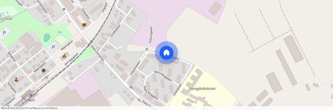 Västra ringgatan, Bjuv