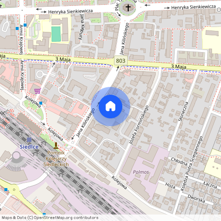 ul. Tytusa Chałubińskiego, Siedlce, mazowieckie