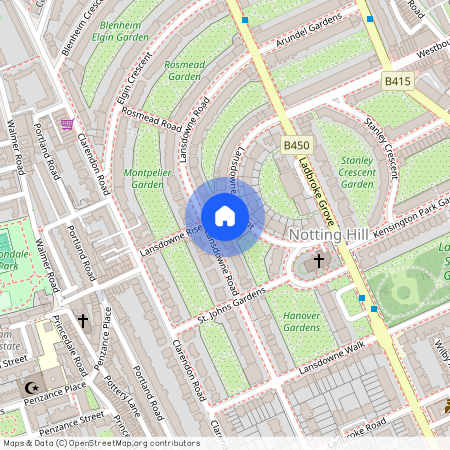Lansdowne Crescent, Notting Hill, W11