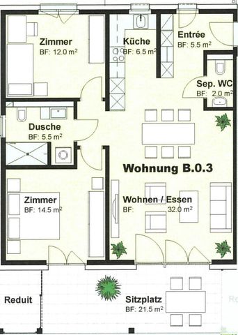 3.5 Zimmer, 78 m², EG - Photo 4