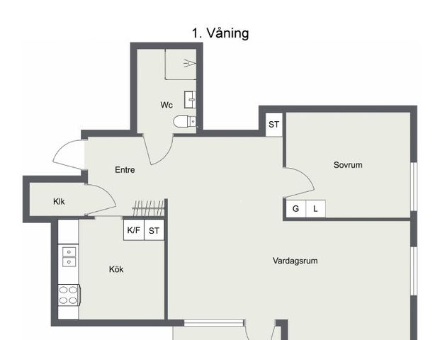 2:a Hagagatan 17, Lidköping - Foto 1