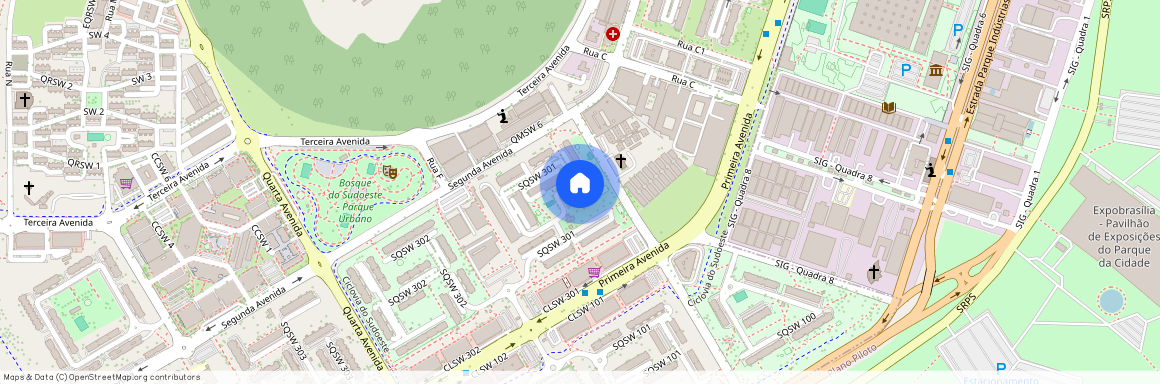 SQSW 301, D, Sudoeste, Brasília, Distrito Federal, 70673-104