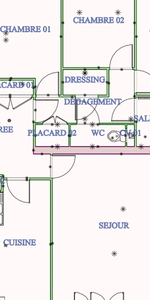 À louer Appartement T4 87.20 m - Photo 4