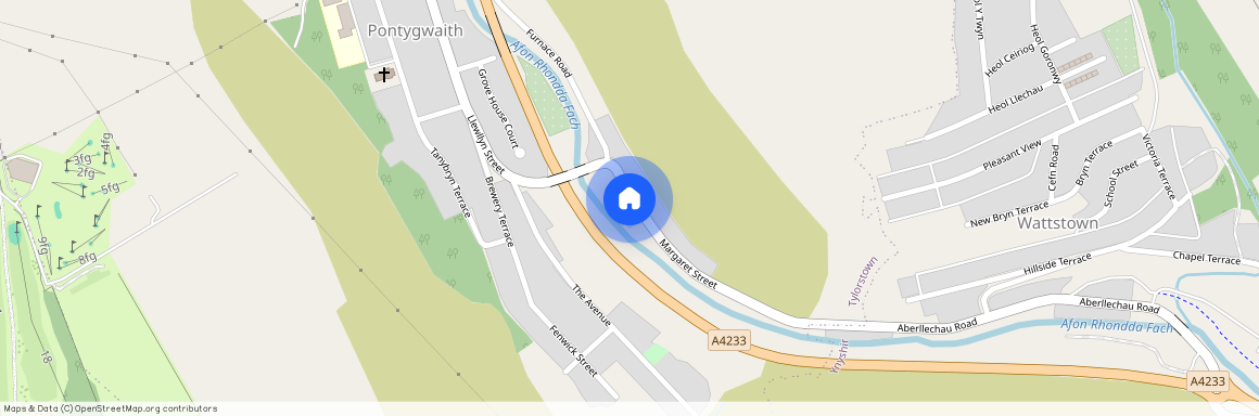 Margaret Street, CF43