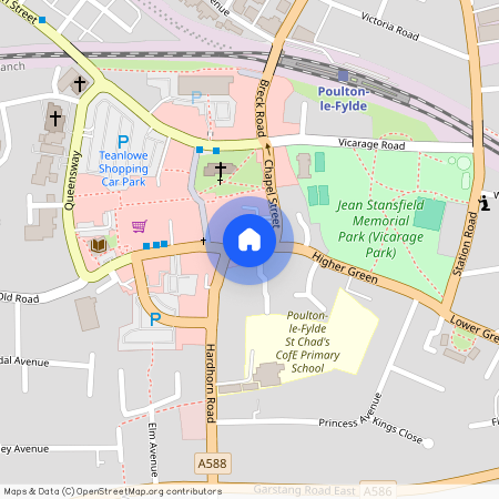 Queens Square, Poulton-le-Fylde