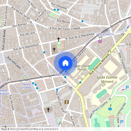 35 AVENUE DE LA LIBERATION, ST ETIENNE LYCEE FAURIEL, Saint Etienne