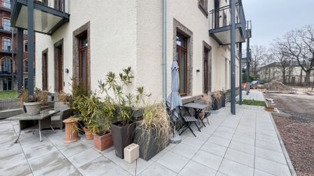 Hochwertige und stillvolle 3 Zimmer Terrassenwohnung im Kloster Marienborn – Eigener Eingangsbereich - Photo 5