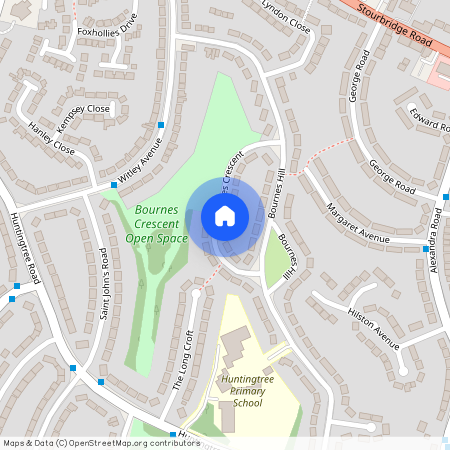 Bournes Crescent, Halesowen, West Midlands, B63