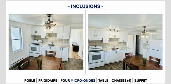 ! 3 1/2 À LOUER – MULTIPLES INCLUSIONS ! - Photo 2