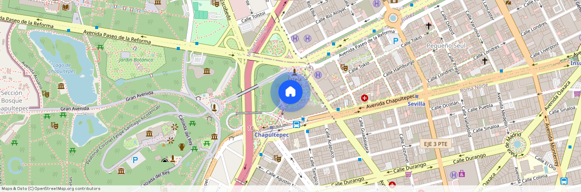 Renta de departamento Reforma, Colonia Juárez, C.P. 06600, Df / Cdmx