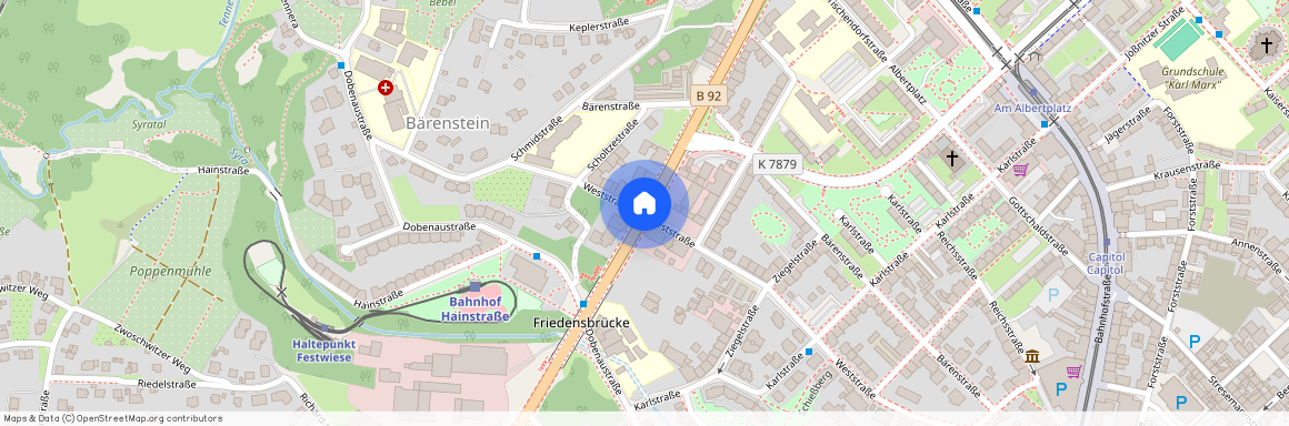 Friedensstr. 7, 08523 Plauen