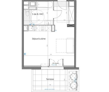 location Appartement T1 DE 33.22m² À MONTPELLIER - Photo 1