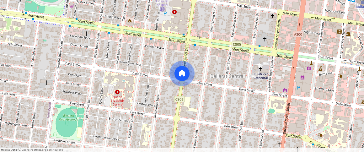 Ballarat Central, Ballarat Region