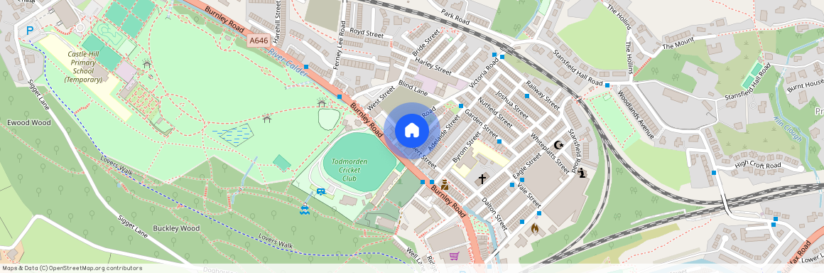 Albert Street, Todmorden, West Yorkshire, OL14