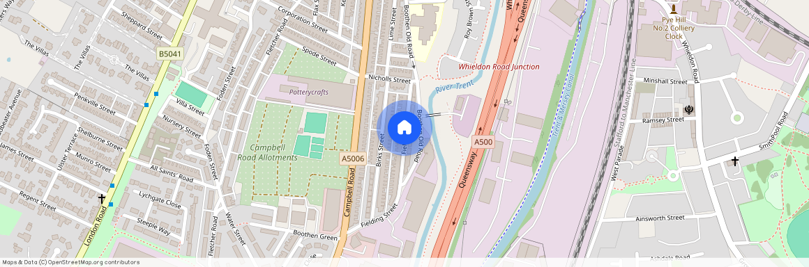 Fielding Street, Stoke-on-Trent, Staffordshire, ST4