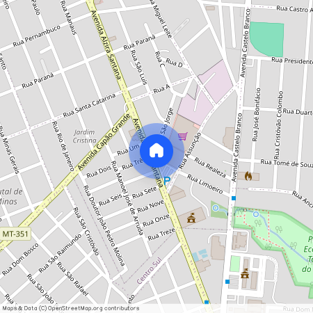 Avenida Alzira Santana, Nova Várzea Grande, Várzea Grande, MT, 78135750