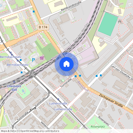 Zschopauer Straße 68, 09126 Sachsen - Chemnitz