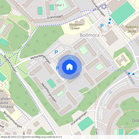 Bollmora, Tyresö, Stockholm, Mellanbergsvägen 23