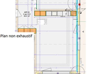 Superbe appartement de 2.5Pcs - Foto 2