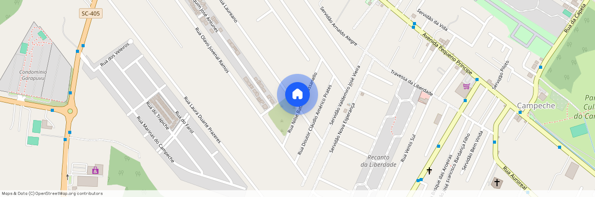 Rua Laureano, 1165, Campeche - Florianópolis